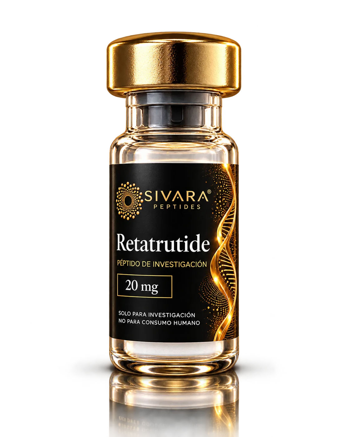 Frasco SIVARA Retatrutide 20 mg - péptido de investigación
